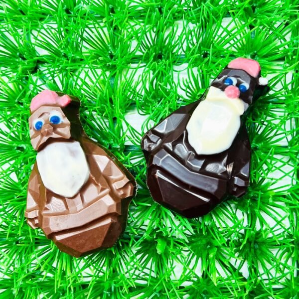 Petit papa Noel en chocolat de Tiffanie