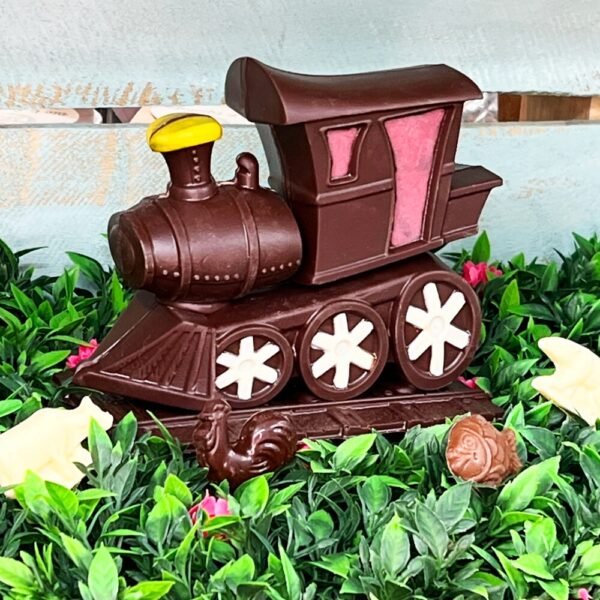 locomotive en chocolat